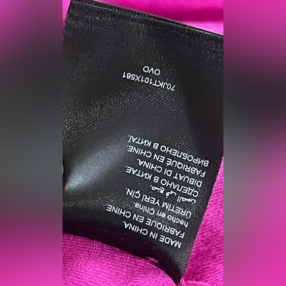 BEBE fuchsia Asymmetrical Dress size M - Picture 10 of 10